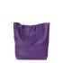 Geanta shopper din piele naturala DiAmanti Luisa Violet